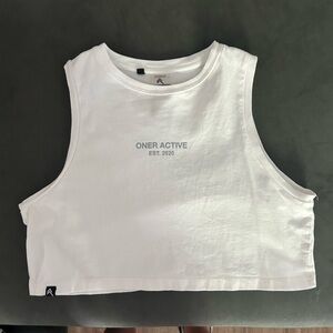Oner Active Cropped Graphic Tank